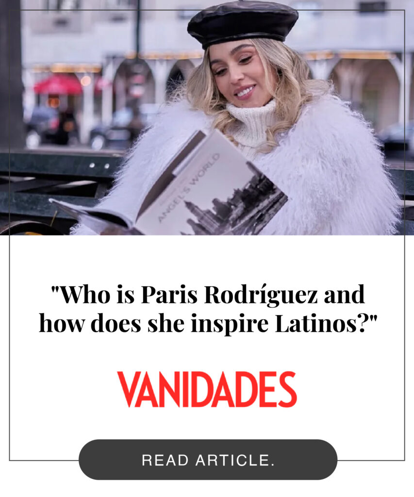 Vanidades: "Who is Paris Rodríguez and how does She inspire Latinos?"